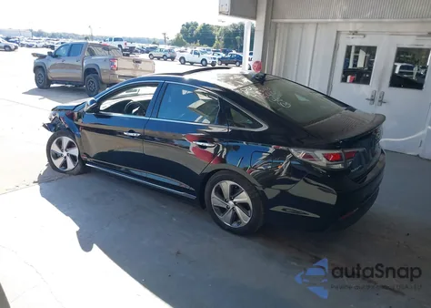 2016 Hyundai Sonata Hybrid Limited from USA, damaged, VIN KMHE34L1XGA028316